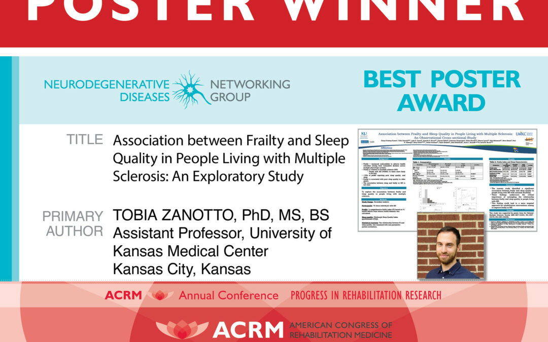 ACRM2023_PosterWinner_Best Neurodegenerative Disease Poster Award