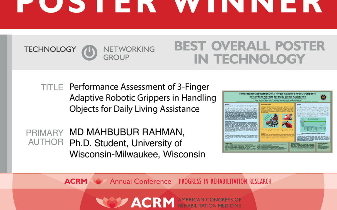 ACRM2023_PosterWinner_Best Overall Poster in Technology