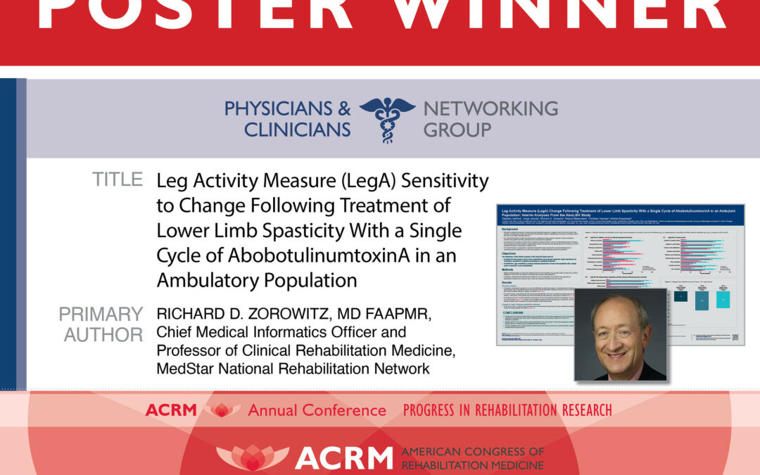 ACRM2023_PosterWinner_Physicians&Clinicians