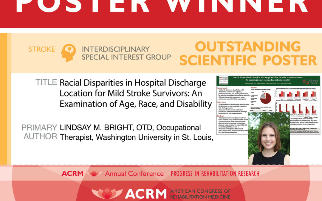 ACRM2023_PosterWinner_Stroke Outstanding Scientific Poster